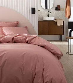 Discount Tout Doux - Effen katoenen laken 180x290 Lakens