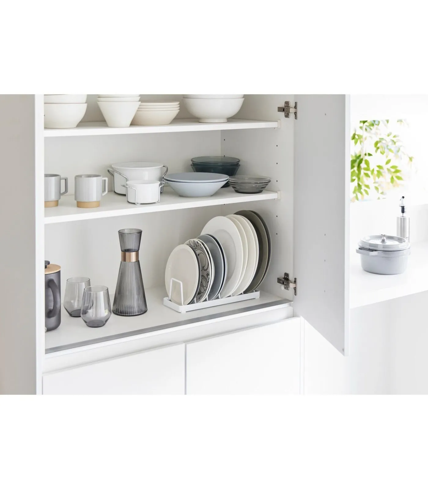 Discount Tower Bordenstandaard - Wit Keukenaccessoires