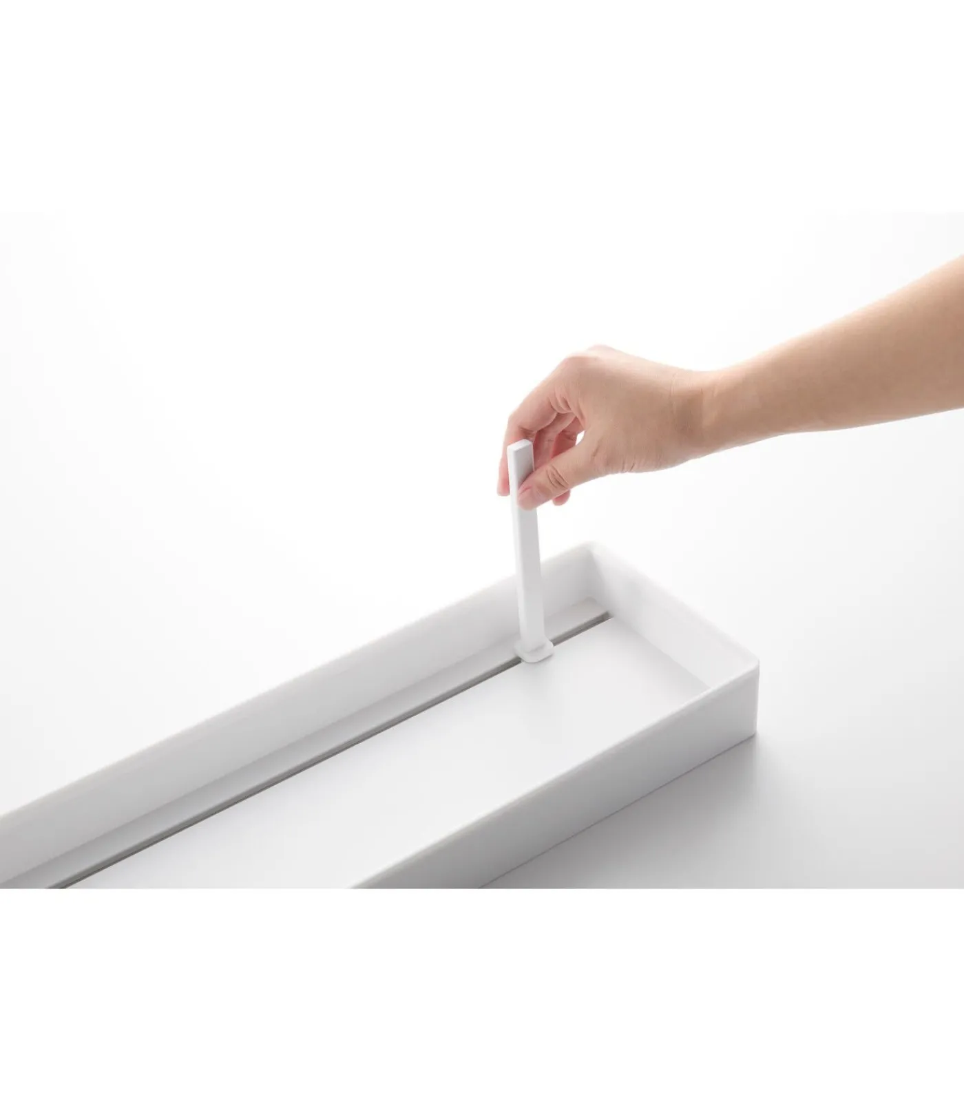 Discount Tower Deksel & pannenhouder verstelbaar - Wit Keukenaccessoires