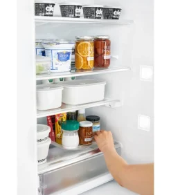 Hot Tower Opbergbakje draaibaar smal - Wit Organiseren