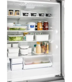 Clearance Tower Opbergbakje draaibaar met compartimenten smal - Wit Organiseren