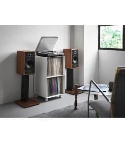 Discount Tower Platenkast 2-laags op wielen - Wit Meubels