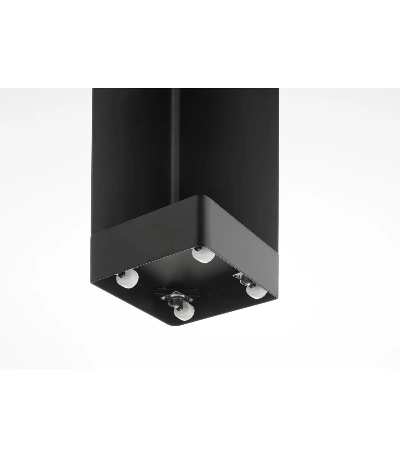 Sale Tower Toiletrolhouder op wielen smal - Zwart Toiletaccessoires