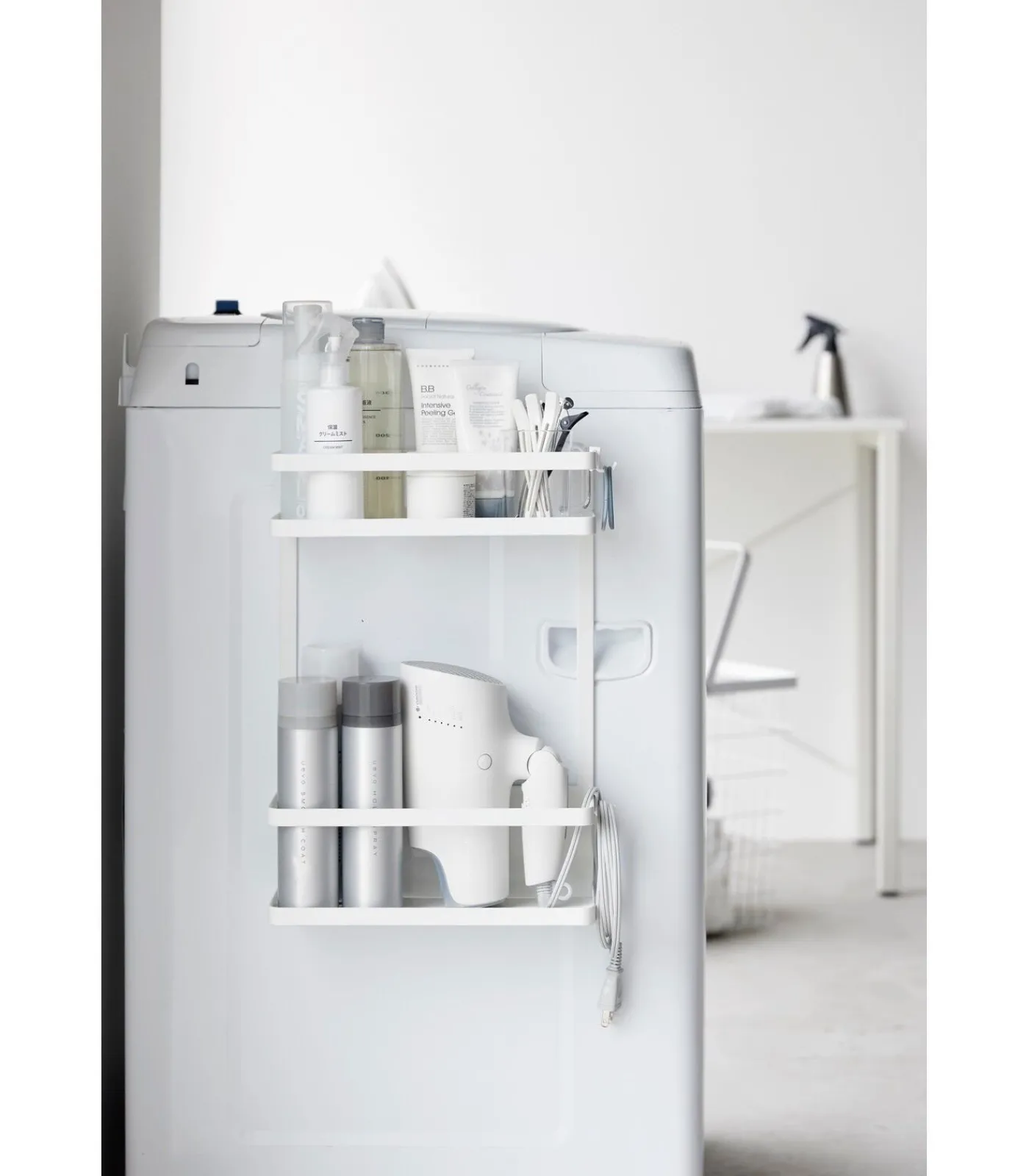 Discount Tower Wasmiddelrek magnetisch - Wit Wassen & Strijken