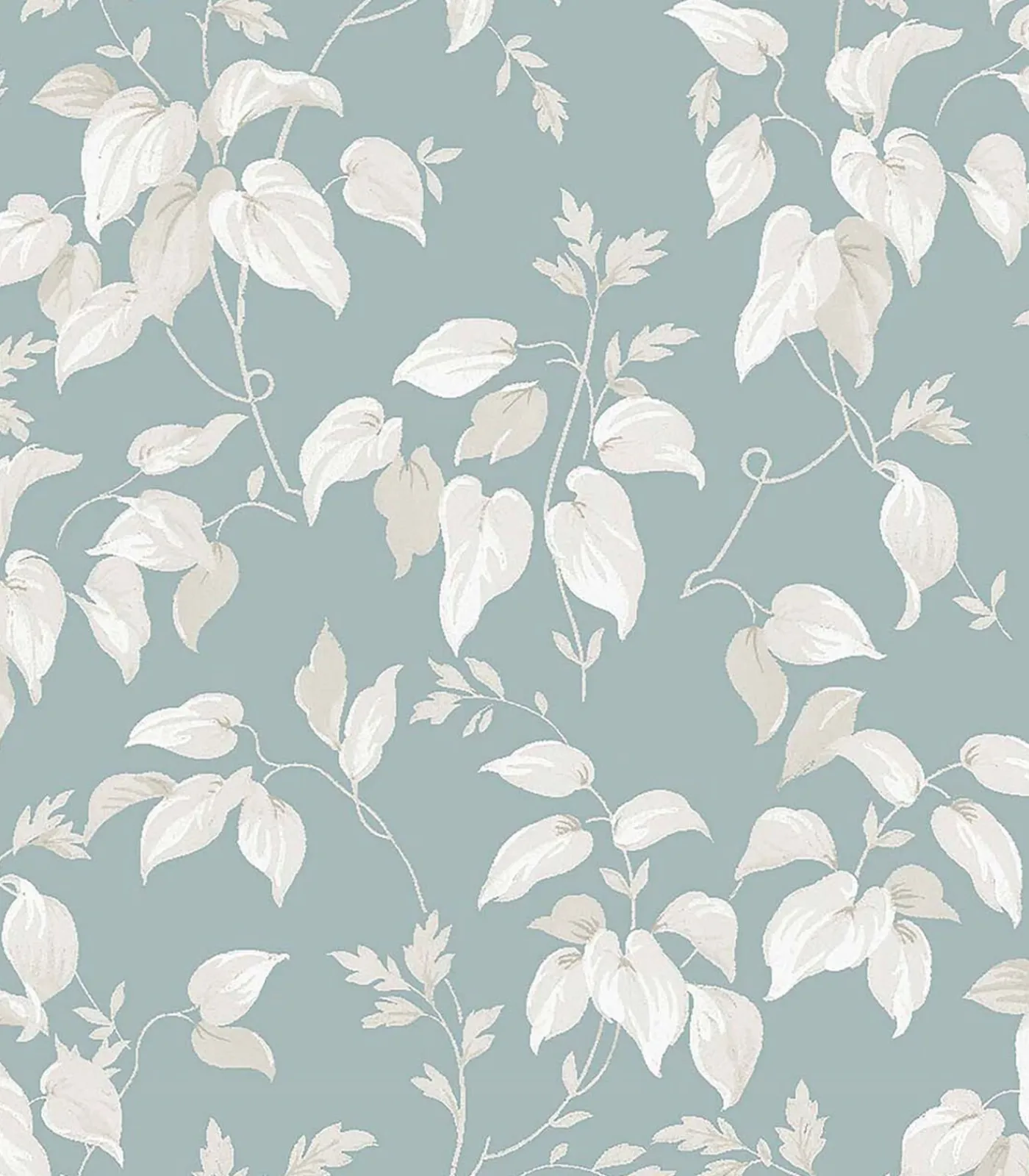 Trail Flower Blauw 10mx52cm Wanddecoratie