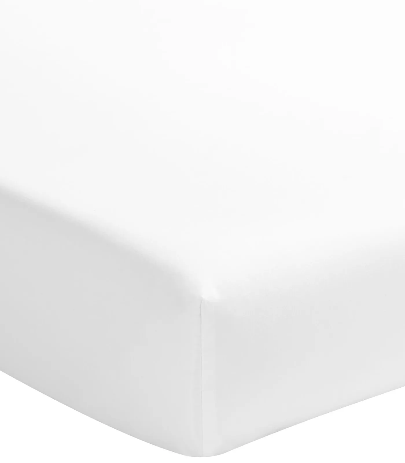 Outlet Triumph Line - Effen hoeslaken van katoen satijn Made in France Hoeslakens