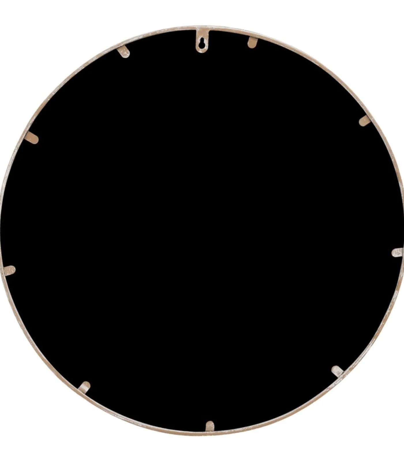 Best Tuinspiegel rond 60x3 cm ijzer zandkleurig Spiegels