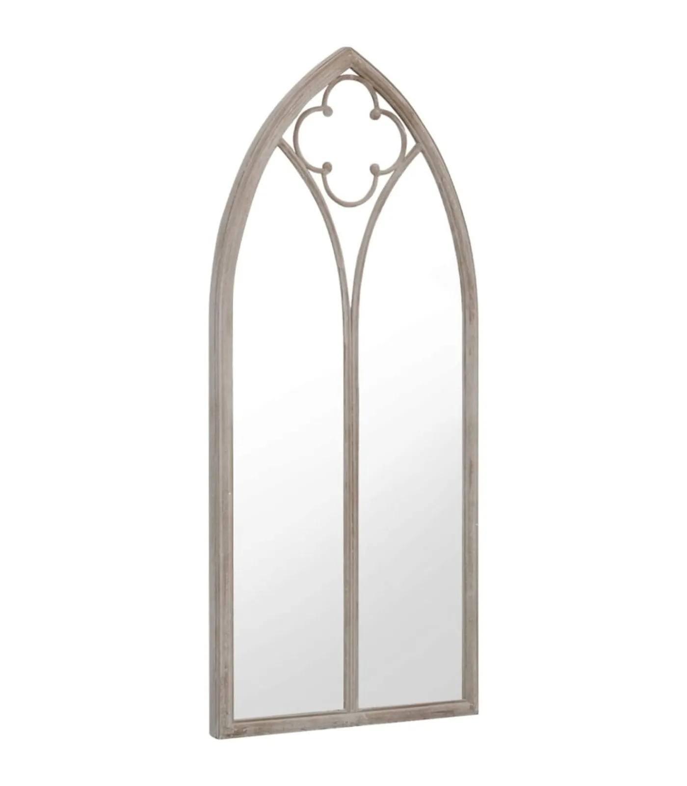 Best Tuinspiegel 70x30 cm ijzer zandkleurig Spiegels