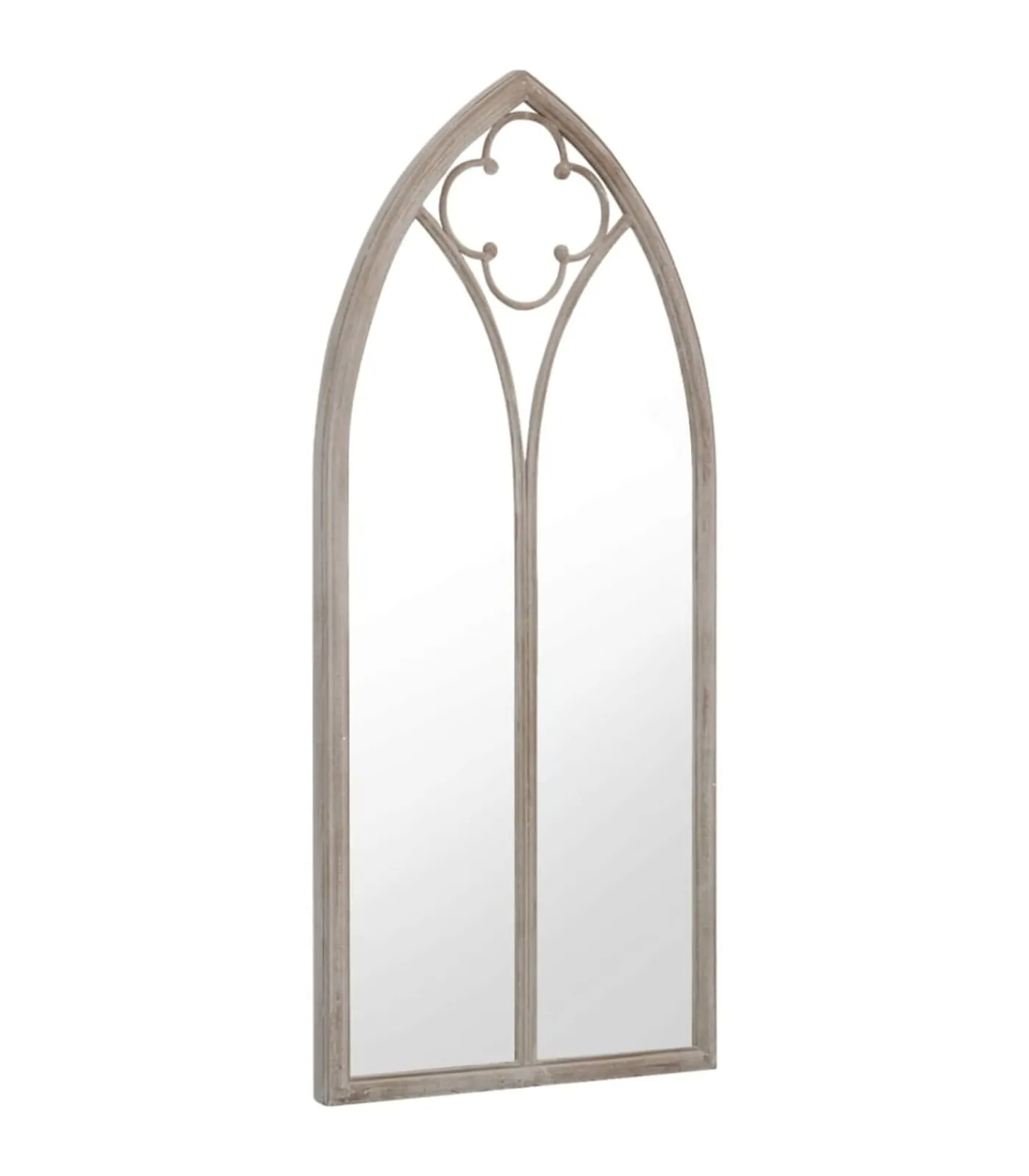 Best Tuinspiegel 70x30 cm ijzer zandkleurig Spiegels