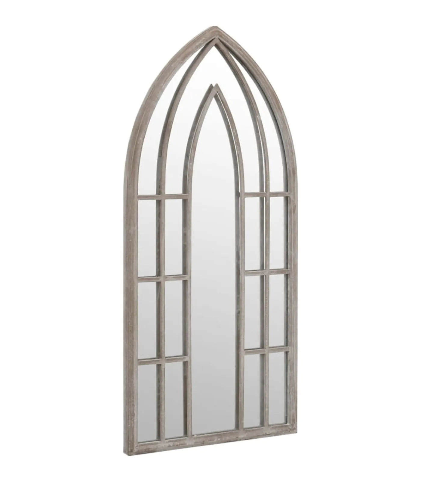 Best Tuinspiegel 100x45 cm ijzer zandkleurig Spiegels