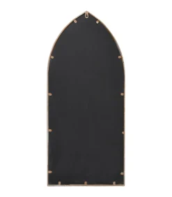 Outlet Tuinspiegel 100x45 cm ijzer zandkleurig Spiegels