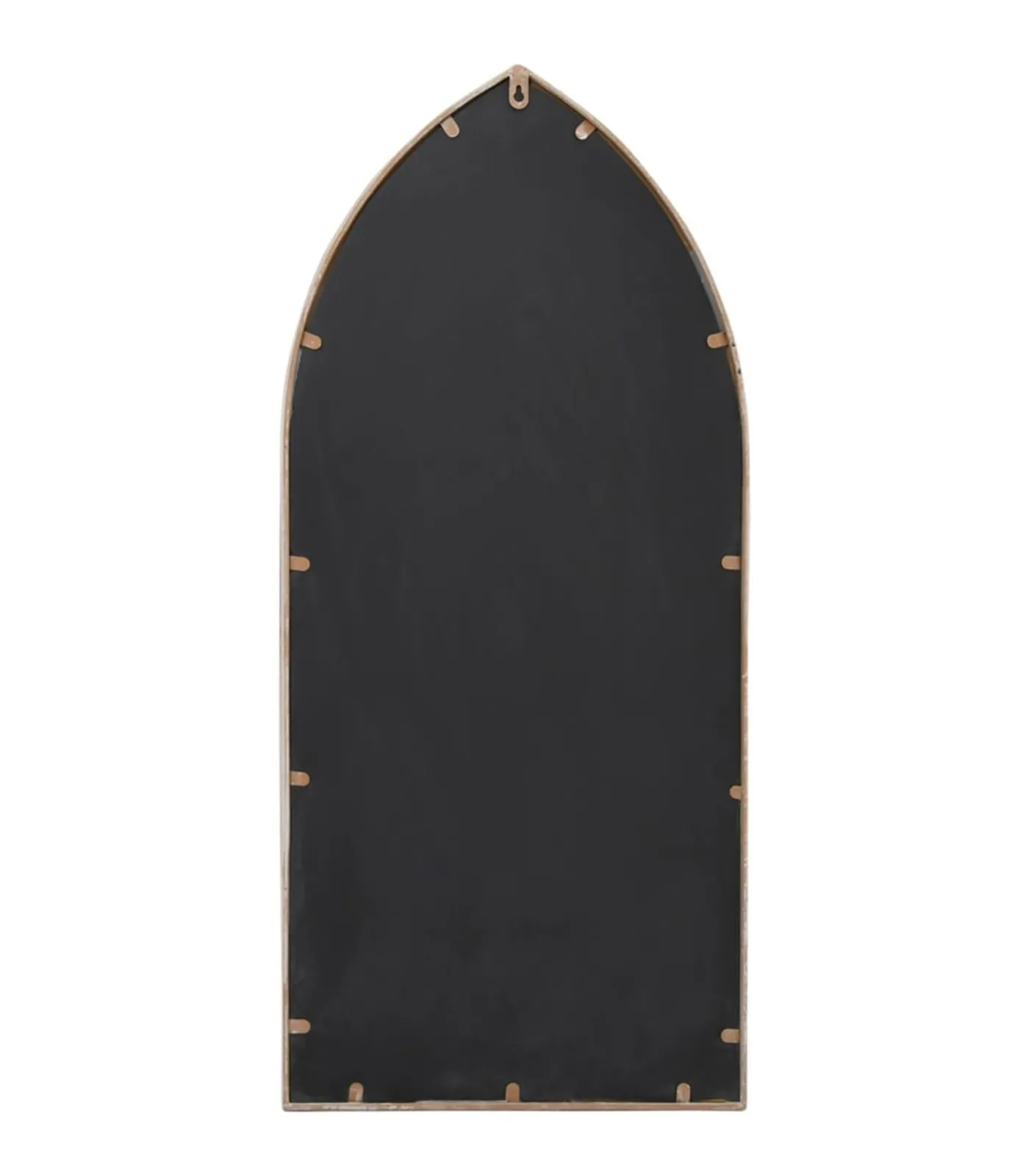 Outlet Tuinspiegel 100x45 cm ijzer zandkleurig Spiegels