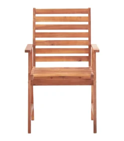 Sale Tuinstoelen 2 st met kussens massief acaciahout Tuinmeubelen