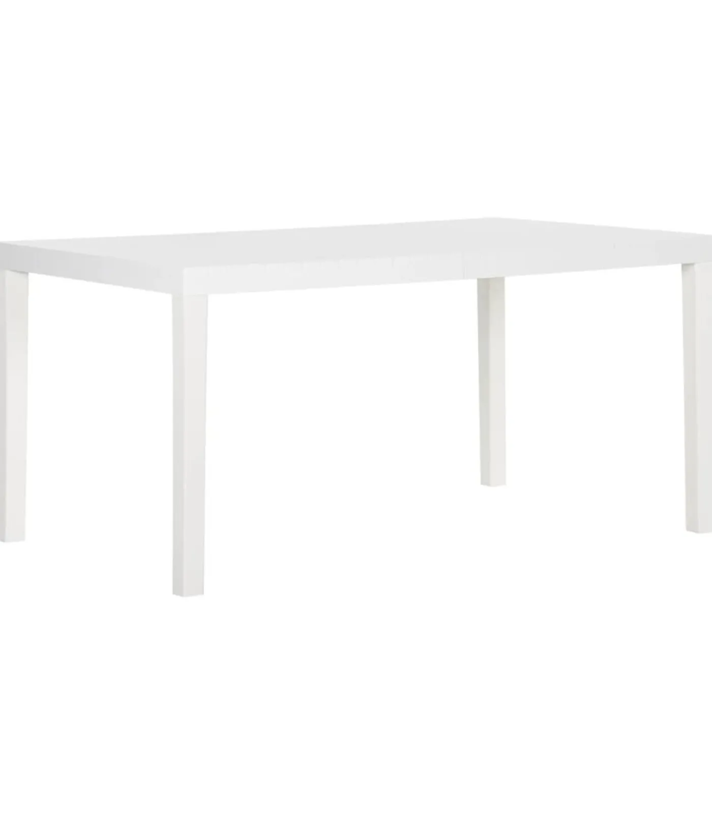 Outlet Tuintafel 150x90x72 cm polypropeen wit Tuinmeubelen