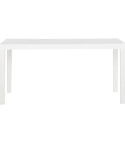 Outlet Tuintafel 150x90x72 cm polypropeen wit Tuinmeubelen