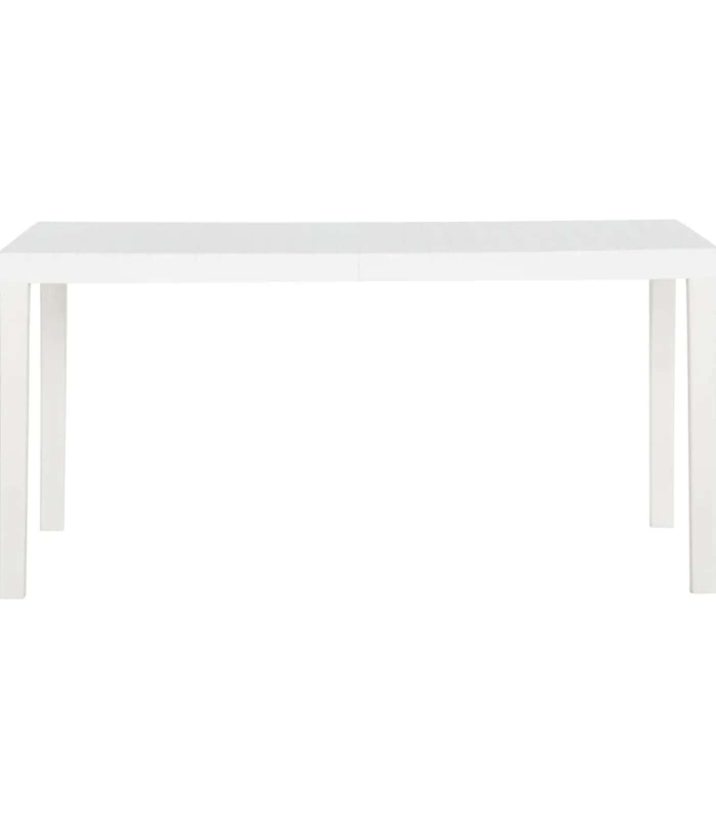 Outlet Tuintafel 150x90x72 cm polypropeen wit Tuinmeubelen