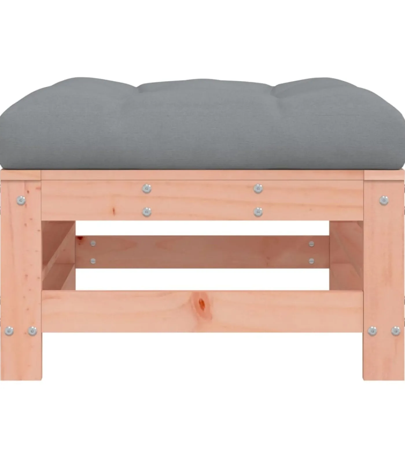 Discount Tuinvoetenbank met kussen massief douglashout Tuinmeubelen