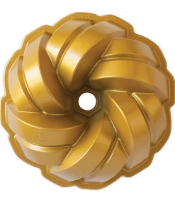 Online Tulband Bakvorm Braided Bundt Goud ø 27 cm / 3.5 liter Bakken