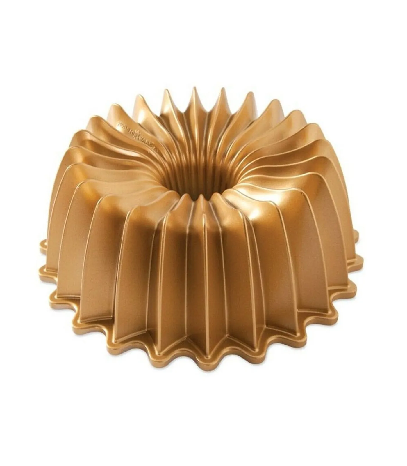 Discount Tulband Bakvorm Brilliance Bundt Goud ø 26 cm / 2.4 liter Bakken