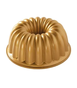 Tulband Bakvorm Elegant Party Goud ø 23 cm / 2.4 liter Bakken