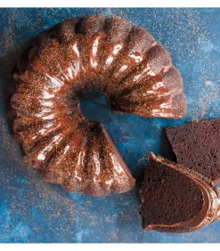 Tulband Bakvorm Elegant Party Goud ø 23 cm / 2.4 liter Bakken