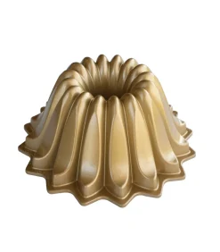 Clearance Tulband Bakvorm Lotus Bundt Goud ø 21 / 1.2 liter Bakken