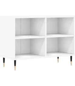 Outlet Tv-meubel 69,5x30x50 cm bewerkt hout wit Meubels