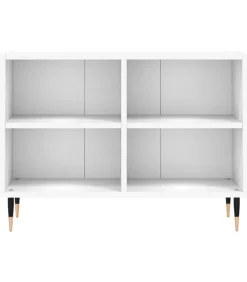 Outlet Tv-meubel 69,5x30x50 cm bewerkt hout wit Meubels