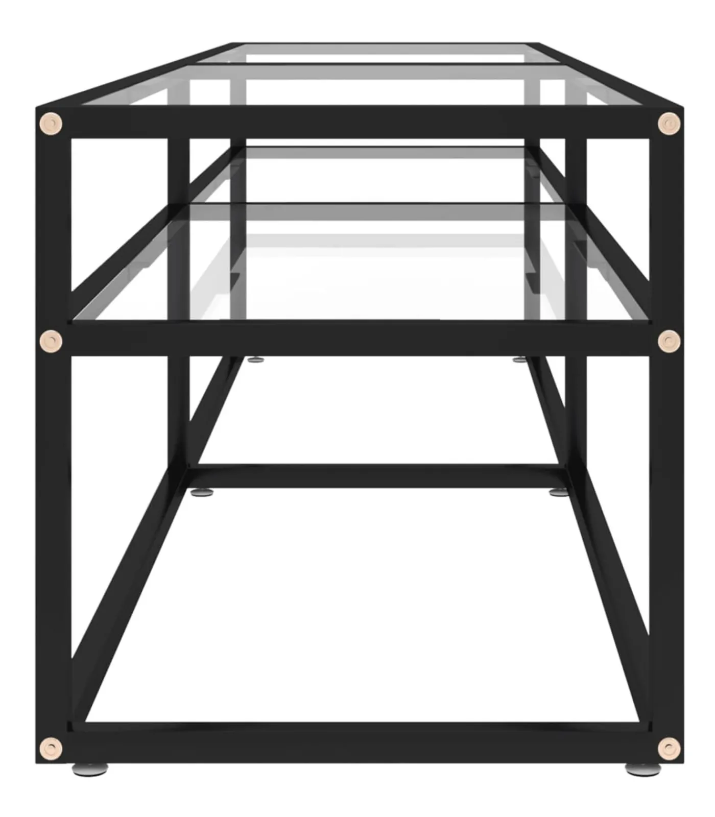 Online Tv-meubel 160x40x40,5 cm gehard glas transparant Meubels