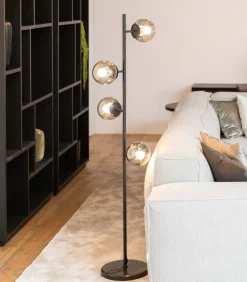 Outlet Twister - Vloerlamp - Zwart Vloerlampen