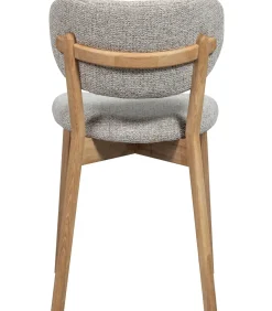 Outlet Udar Eetkamerstoelen Houten Frame - Naturel - Set van 6 Stoelen