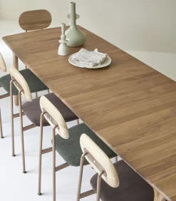 Sale Uitschuifbare tafel in massief eikenhout 180x95 Clara Tafels