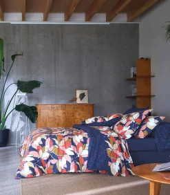 Online UTOPIA Cobalt - Kussensloop Perkaal Katoen Kussenslopen