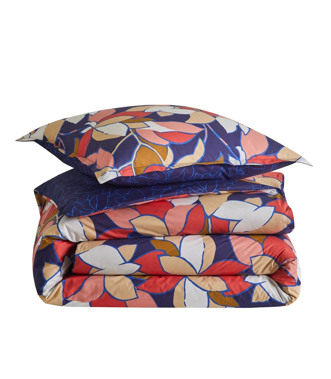 Online UTOPIA Cobalt - Kussensloop Perkaal Katoen Kussenslopen