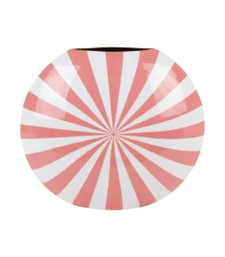 Clearance Vaas Candy Swirl - Roze - 40x11x35cm Vazen