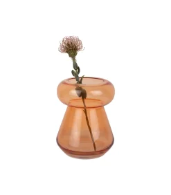 Outlet Vaas Excelente - Oranje - 20.5x20.5x26cm Vazen