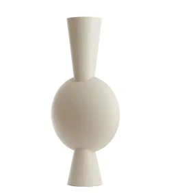 Outlet Vaas Kavandu - Wit - 47x26x100cm Vazen