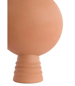 Discount Vaas Kavansi - Zalmroze - 21x21x60cm Vazen