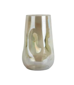 Discount Vaas Luster Organic - Groen - Ø17cm Vazen