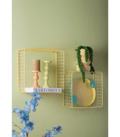 New Vaas Macaron - Zachtgeel - 9.3x9.3x19.5cm Vazen