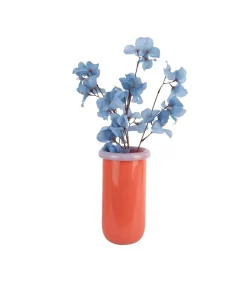 Online Vaas Plegado M - Oranje - 14x14x25.3cm Vazen