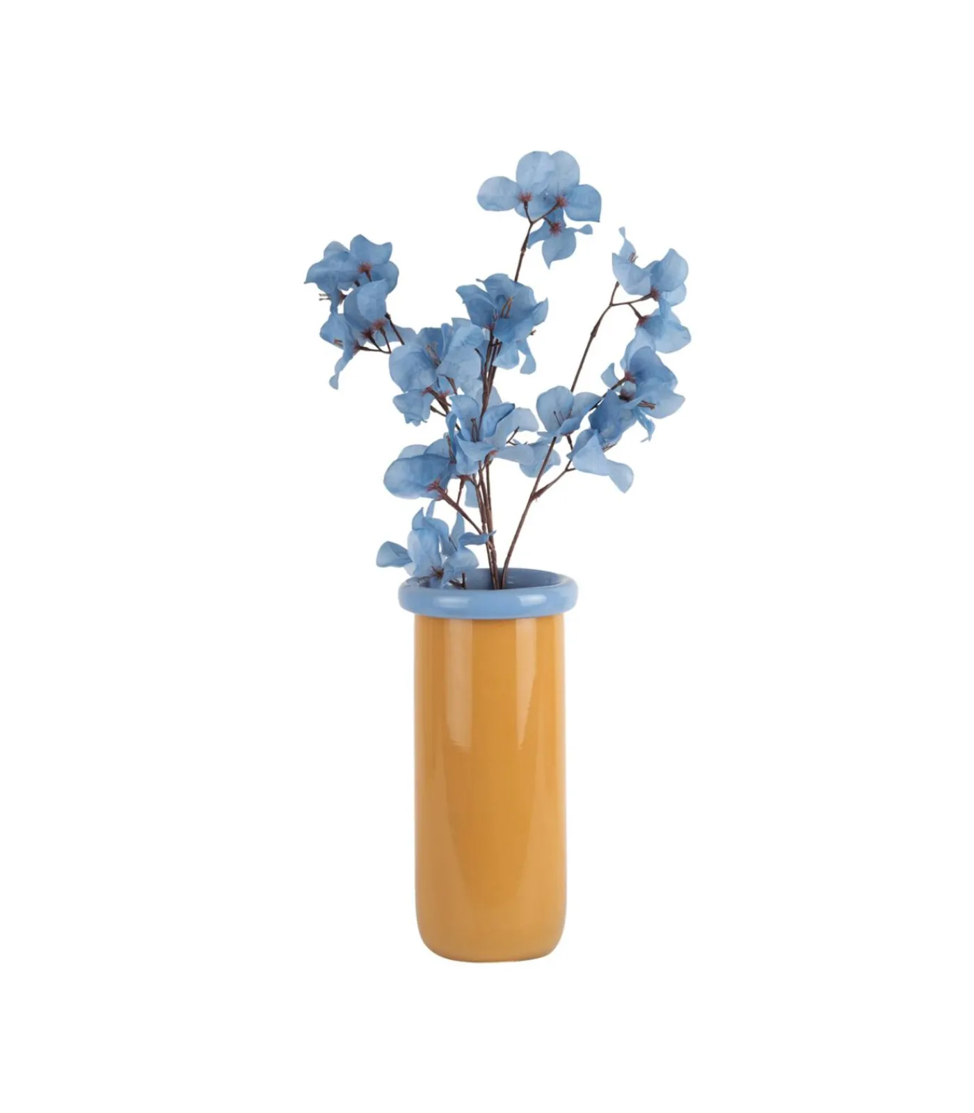 Vaas Plegado Xl - Geel - 14x14x30.5cm Vazen