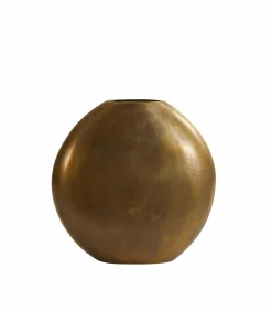 Vaas Positano - Brons - 42x7x42cm Vazen