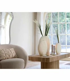 Discount Vaas Renda - Wit - 40.5x11x40cm Vazen