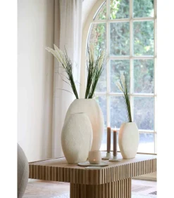 Outlet Vaas Renda - Wit - 29.5x10x30cm Vazen