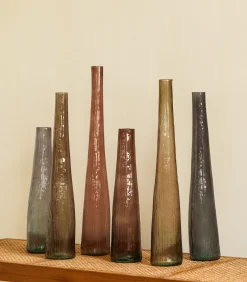 Clearance Vaas 9xH50cm blauw Twig Vazen