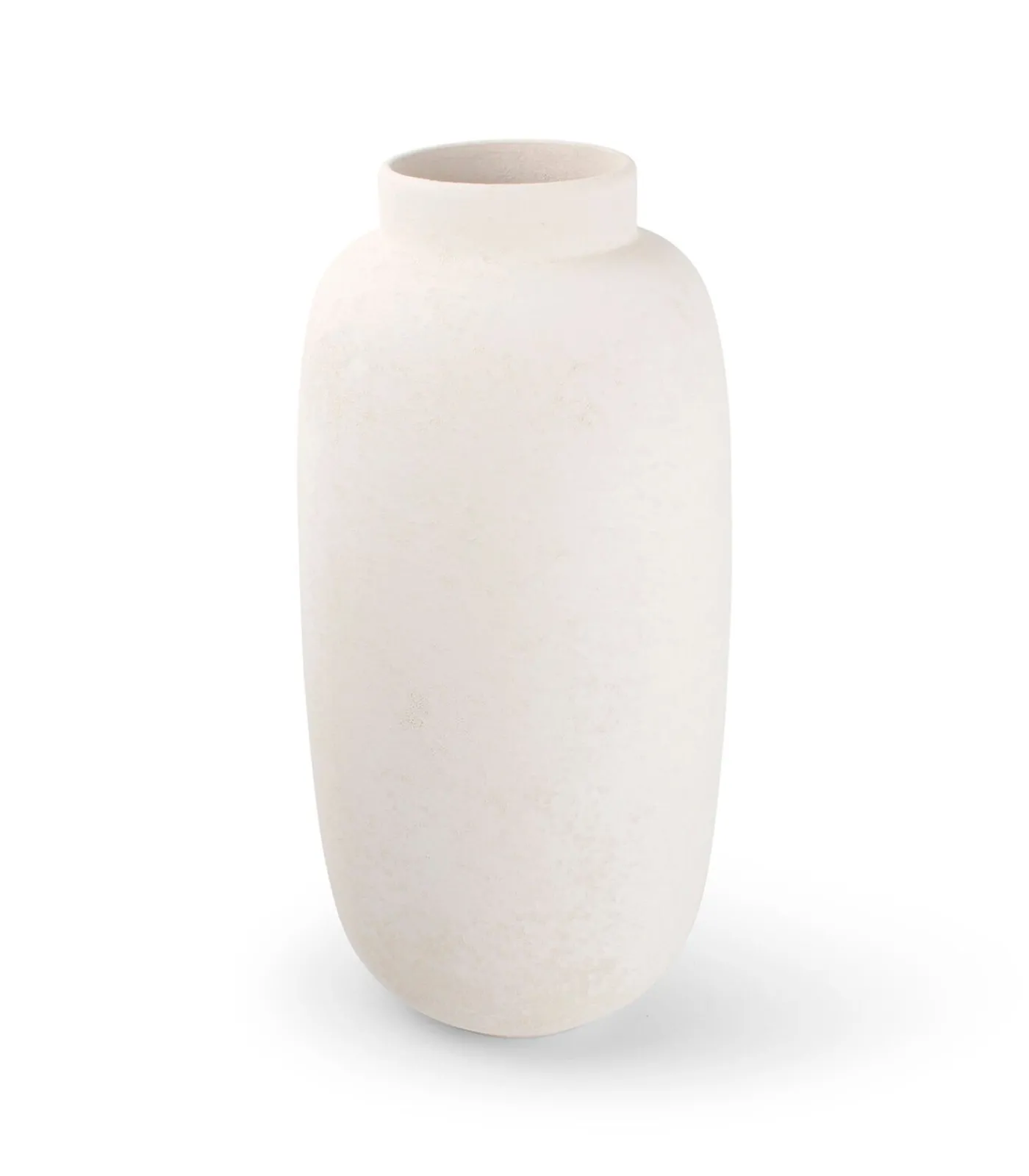 Sale Vaas 23,5xH49,5cm wit Bullet Vazen