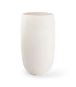 Hot Vaas 24xH42cm wit Bullet Vazen