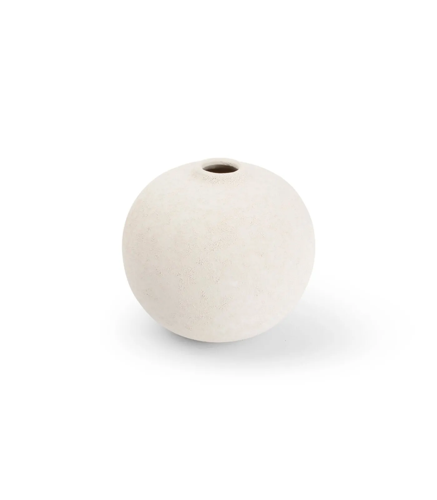 Sale Vaas 14,5xH13cm wit Bullet Vazen