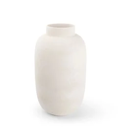 Hot Vaas 20xH34cm wit Bullet Vazen